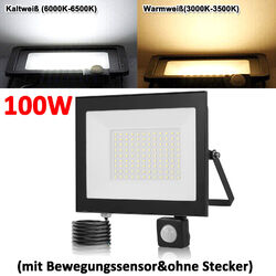 LED Fluter Außen Strahler Scheinwerfer 10W 20W 30W 50W 100W 200W 300W 500Watt DE