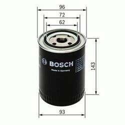 BOSCH F 026 407 083 Ölfilter für FIAT CITROËN PEUGEOT