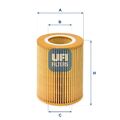 UFI Ölfilter 25.004.00 Filtereinsatz für BMW 3er E46 5er Touring E39 Z3 Roadster