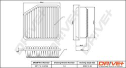 Dr!ve+ Luftfilter DP1110.10.0766 Filtereinsatz für TOYOTA RAV 3 4 VAN ALA40_ 4WD