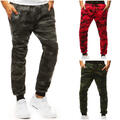 Herren Trainingshose Sporthose Jogging Freizeithose Camo Jogger DSTREET M-2XL