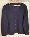 MOMU Collection Langarm Strickjacke lila