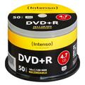 1x50 Intenso DVD+R 4,7GB 16x Speed, Cakebox DVD+R 12cm