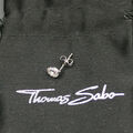 Thomas Sabo single Ohrstecker Kreis Groß H1947-051-14 mit Zirkonia Damen Frauen