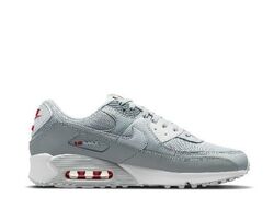 DM9102-001 Nike Air Max 90 grau rot Herren Turnschuhe Laufen Sneakers Sportschuh