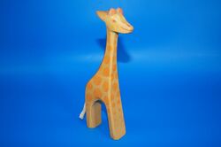 [10821] Ostheimer Holzspielzeug Giraffe gross stehend alte Version