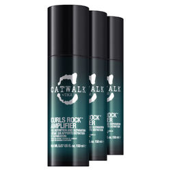 TIGI Catwalk CURLS ROCK AMPLIFIER Pflegendes Lockenstylingfluid 3x 150 ml