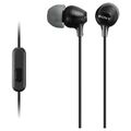 SONY In-Ear Kopfhörer mit Fernbedienung MDR-EX15 APW 100 dB/mW Schwarz NEU OVP