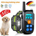 Hund Ausbildung Stromschlag Erziehungshalsband Hunde Vibration Ton e-Shock 800M