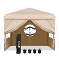 Pavillon Pop up Faltpavillon 3x3m Wasserdicht Gartenzelt Partyzelt UV Pavillion