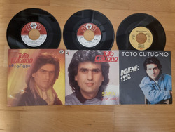 3 x 7"- Toto Cutugno - Serenata/Litaiano/Insieme: 1992