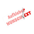 Wunschtext Aufkleber selbst gestalten Autosticker Name Schriftzug 10-100cm 001