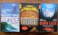 Douglas Preston, Lincoln Child Konvolut - Riptide, Codex, Burn Case-