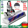 Elektro-Turbobürste Kompatibel Für-Dyson V7 V8 V10 V11 Softwalze Bodendüse W/LED