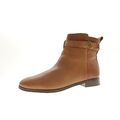 Ralph Lauren Stiefelette Stiefel Chelsea Boots Braun Leder Damen Schuhe Gr. 41