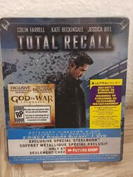 Total Recall Blu-ray Steelbook Future Shop NEU - SELTEN - RAR