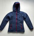 Columbia Steppjacke „Powder Lite“ Größe S Kapuzen Jacke Blau Omni Heat