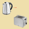 WMF Set Stelio - Wasserkocher 1,7 Liter + Toaster Edition - Cromargan matt