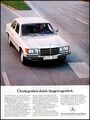 Mercedes W 116 S-Klasse, originale Werbung aus 1976  280S  280SE  350SE  450SE