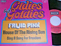 7" Frijid Pink House of the rising Sun & Sing a Song for Freedom # 6971