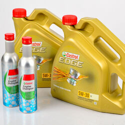 2x 4L CASTROL EDGE 5W-30 M TITANIUM Öl für BMW Longlife-04 LL-04 Motorspülung