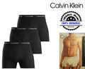 Calvin Klein Boxershorts 3er Pack Low Rise Trunks Herren Unterhose M L XL Cotton