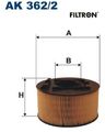 FILTRON AK362/2 Luftfilter Luftfiltereinsatz für BMW 