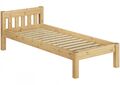 Einzelbett Jugendbett Bett massiv Kiefer 100x200 Lattenrollrost Kinderbett Holz