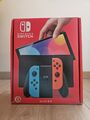 NINTENDO Switch OLED-Modell neon/rot/blau 64GB Spielekonsole HK-Version - NEU