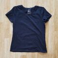 Laura T. Damen Mädchen T-Shirt Shirt Top Gr. S Schwarz