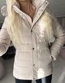 Tommy Hilfiger Daunen-Jacke Winter-Jacke Tyra Down Parka ecru XS/S 34/36