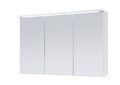 AILEENSTORE Spiegelschrank Badmöbel mit Beleuchtung DUO 100 cm LED WEISS