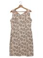 La Rochelle Kleid 42 L Beige Blumenmuster Elegant