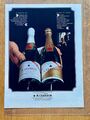 M. Chandon Brut & Sec Deutscher Sekt Moet Original 1967 Vintage Advert Werbung