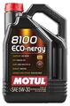 MOTUL 8100 ECO-NERGY 5W-30 5 Liter Motoröl Öl Synthetisch Motorenöl