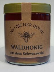 Waldhonig aus dem Schwarzwald - Honig direkt vom Imker - 6 kg (12x 500g Glas)
