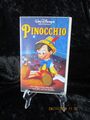 Pinocchio / VHS Erstauflage mit Hologramm mit Flyer