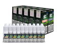 10x 10ml SC Gourmet Probierbox E Liquid E-Zigaretten Probierbox 100ml 0-18mg/ml