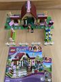 LEGO 3189 Friends Pferdestall Reiterhof Springen Hindernisse Turnier Heuboden BA