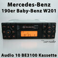 Original Mercedes 190er Radio Audio 10 BE3100 Becker Kassettenradio C-Klasse