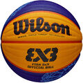 Basketball Unisex, Wilson FIBA 3X3 Paris 2024 Game Ball, Gelb