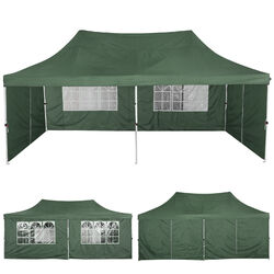 Faltpavillon Pavillon 3x3m/3x4,5m/3x6m Festzelt Gartenzelt Winterfest &UV-Schutz