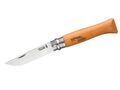 Opinel Taschenmesser No 02 - No 10 Buche Carbon Virobloc XC90 Kohlenstoffstahl 