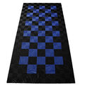 Performance Showroom Garagenboden 280cmx560cm =15,68m² Raceflag schwarz blau