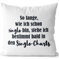 So lange, wie ich schon Single bin, stehe ich bald in Single-Charts 14201003595