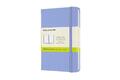 Moleskine Classic, Notizbuch Pocket/A6 Blanko, Hortensien Blau 