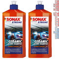 2x Sonax XTREME Ceramic Active Shampoo 500ml Autoshampoo Konservierung Pflege