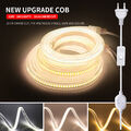 230V Neon COB LED Streifen Stripe Kette Lichtband Lichtleiste IP67 Wasserdicht