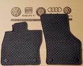 original VW Golf 7 Fußmatten Gummimatten vorne Gummifußmatten rubber mats MK7