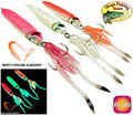 Savage Gear 3D UV Glow Squid Jig Pilker 200g-400g Dorsch Norwegen Heilbutt Köder